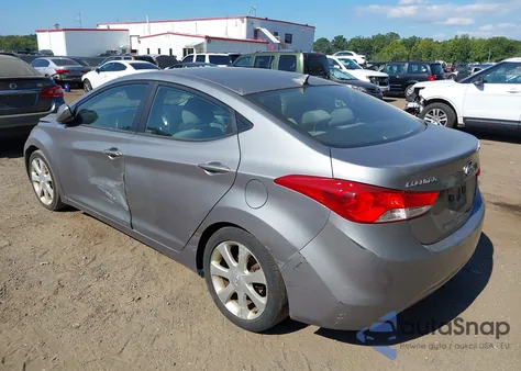 2011 Hyundai Elantra Gls (Ulsan Plant) z USA, uszkodzony, nr VIN KMHDH4AE4BU087789